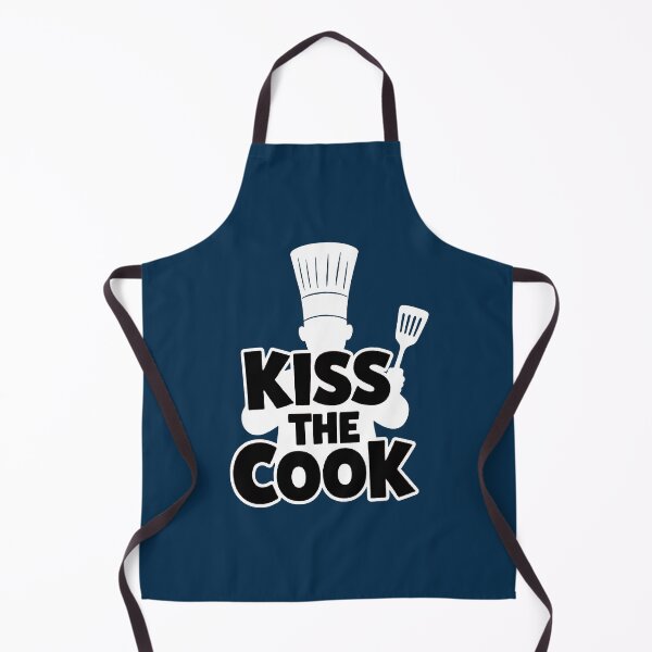 Item preview, Kiss The Cook. Funny Cooking Quote. Gift For Dad designed and sold by DesignHouse07.