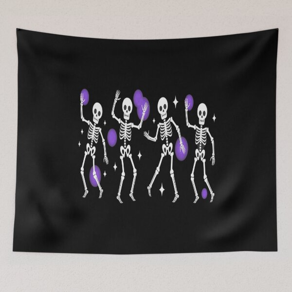 Item preview, Domestic Violence Awareness Month Skeletons Purple Ribbon designed and sold by countntenov.