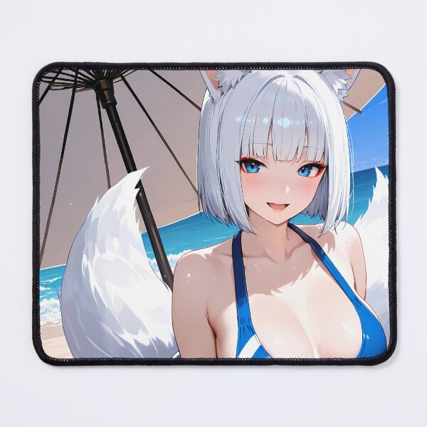 Item preview, Azur Lane Anime Azure Fox Kaga Serene Elegance Beneath Seaside Umbrella designed and sold by mildaclairmo.