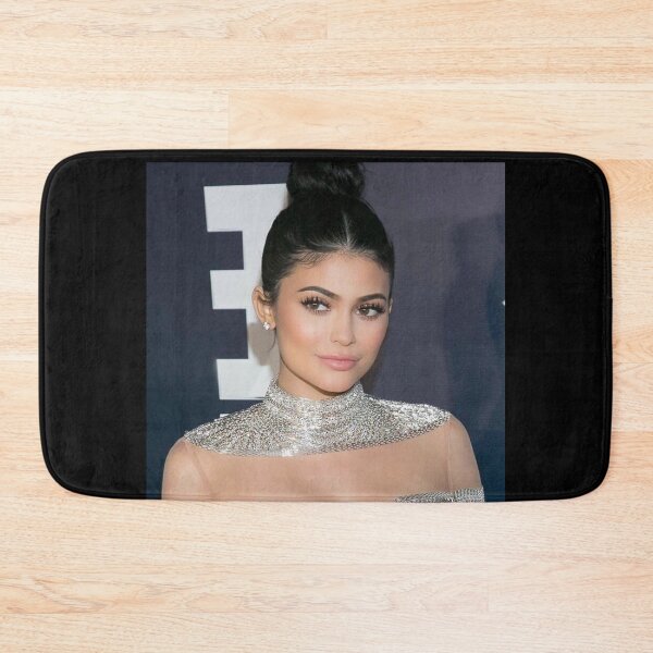 Item preview, Kylie Jenner Sparkling Silver Metallic Fashion Portrait designed and sold by AidanToma.