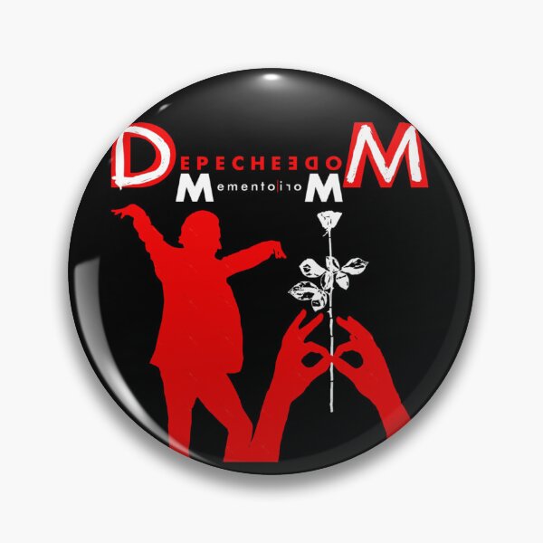 Item preview, Depeche Mode Memento Mori Red Silhouette & Hands - Abstract Synth Pop Art designed and sold by AidanToma.