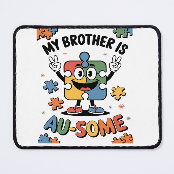 Item preview, My Brother Is Awesome Autism Awareness Sister Autistic designed and sold by KonopikaaArt.