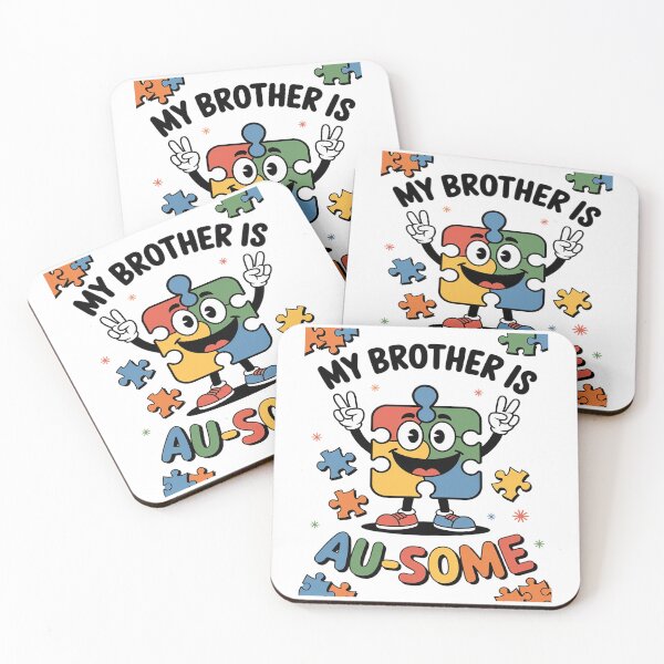 Item preview, My Brother Is Awesome Autism Awareness Sister Autistic designed and sold by KonopikaaArt.