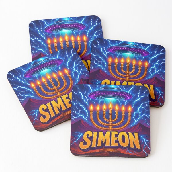 Item preview, Tribe of Simeon Menorah | Biblical Faith Design designed and sold by FFPrints.