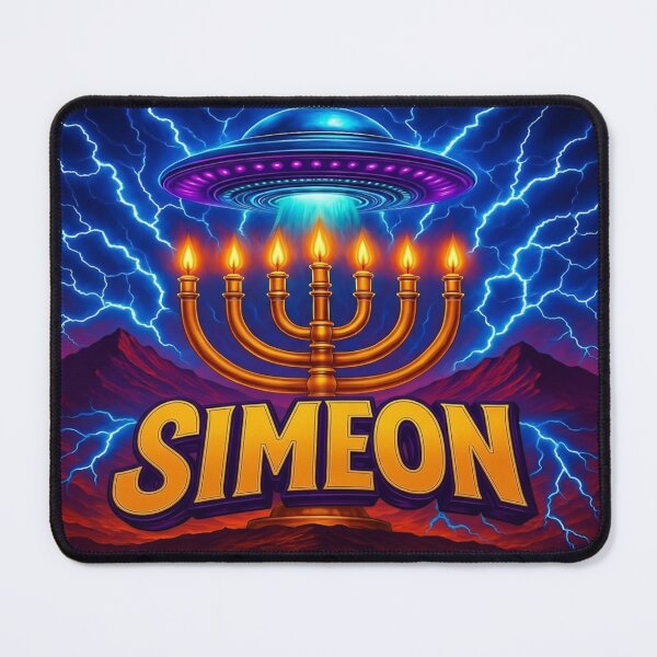 Item preview, Tribe of Simeon Menorah | Biblical Faith Design designed and sold by FFPrints.