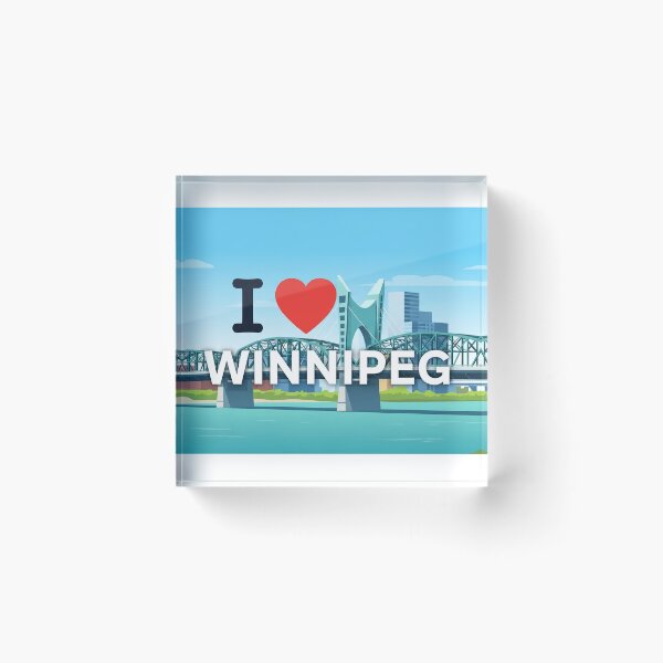 Item preview, I Love Winnipeg City designed and sold by VerizalShop.