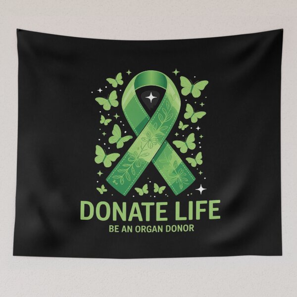 Item preview, Donate Life Be an Organ Donor Green Ribbon Awareness designed and sold by countntenov.