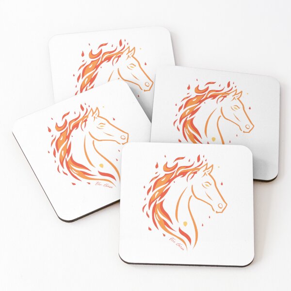 Item preview, Fire Horse Chinese Zodiac 2026 Design designed and sold by EmpoweredEchoesSpirit.
