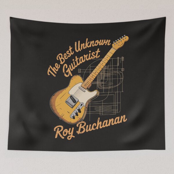 Item preview, Roy Buchanan Vintage Guitar Legend Art designed and sold by Nordic Echo.