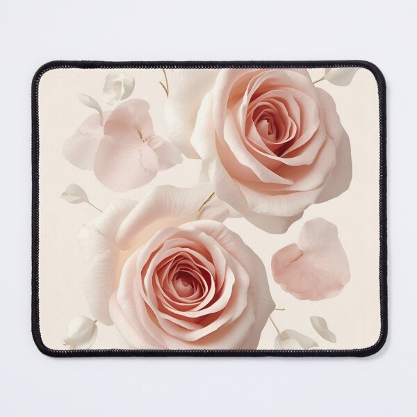 Item preview, Soft Minimalist Pale Pink Rose Petal Arrangement designed and sold by LakLuxe studio .