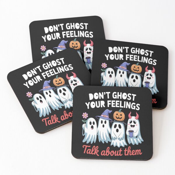 Item preview, Don't Ghost Your Feelings Talk About Them Spooky Halloween designed and sold by Slwankol.