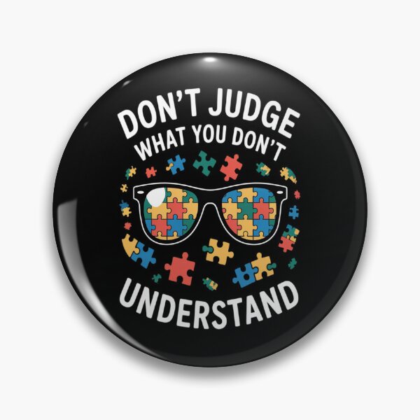 Item preview, Don't Judge Understand Love Autistic Autism Awareness designed and sold by Slwankol.