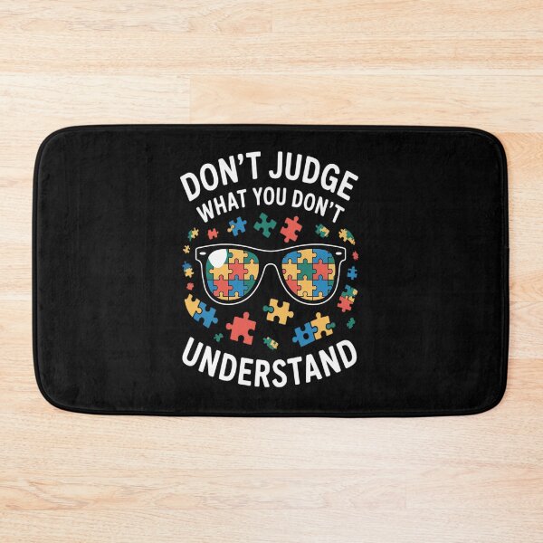 Item preview, Don't Judge Understand Love Autistic Autism Awareness designed and sold by Slwankol.
