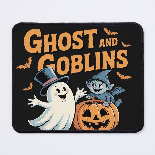 Item preview, Ghost and Goblins  Retro Halloween designed and sold by lamsaoniutoi.