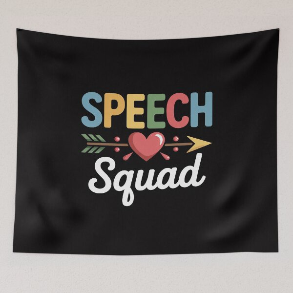 Item preview, Speech Squad Team Therapy Language Pathologist SLP Therapist designed and sold by teltvitossuilea.