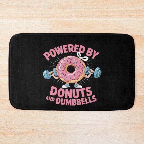 Item preview, Donuts & Dumbbells Cheat Day Fitness Graphic designed and sold by Slwankol.