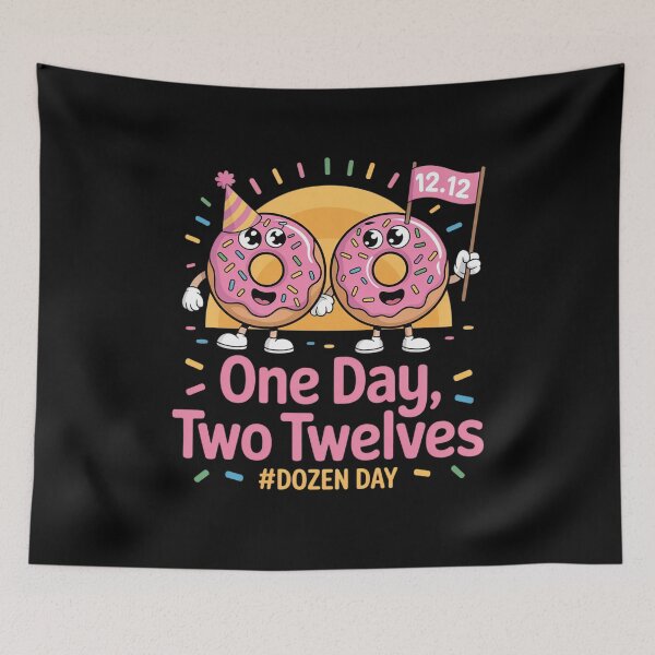 Item preview, Dozen Day December Vibes 12.12 One Day Two Twelves designed and sold by Slwankol.