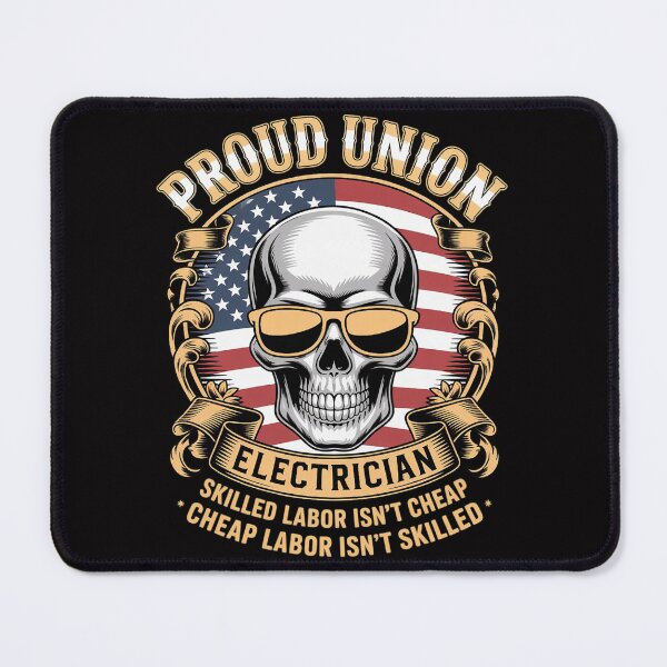 Item preview, Union Electrician - Proud Union Worker designed and sold by teltvitossuilea.