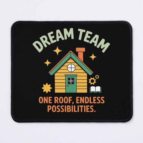Item preview, Dream Team One Roof Endless Possibilities Print designed and sold by Slwankol.