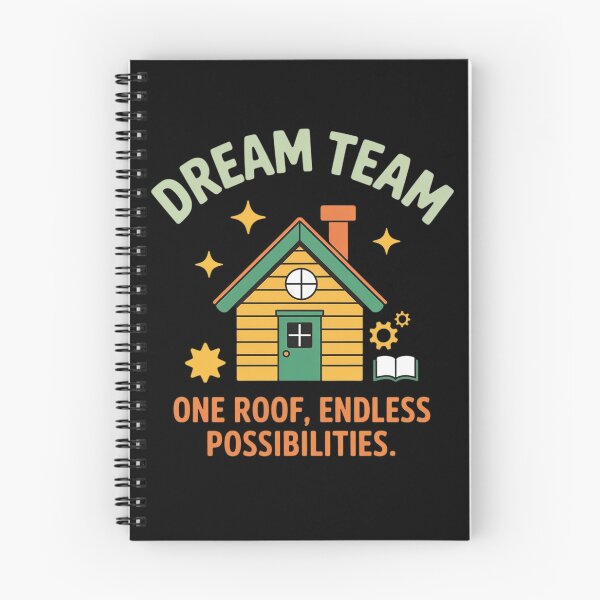 Item preview, Dream Team One Roof Endless Possibilities Print designed and sold by Slwankol.