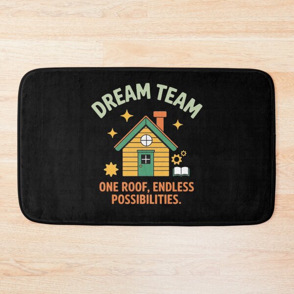 Item preview, Dream Team One Roof Endless Possibilities Print designed and sold by Slwankol.