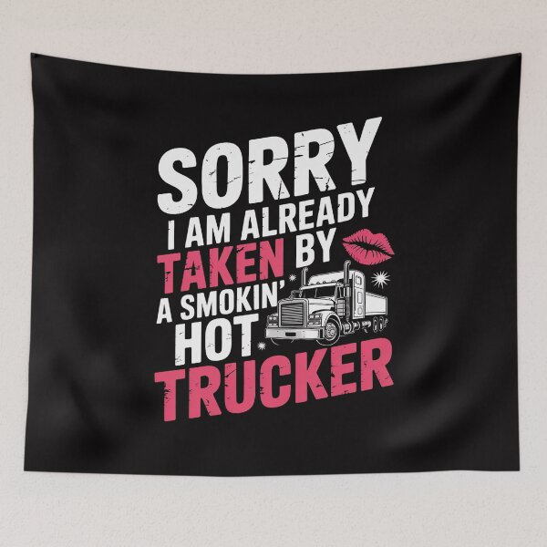 Item preview, Truck Driver Trucker Wife Girlfriend Husband Gift designed and sold by teltvitossuilea.