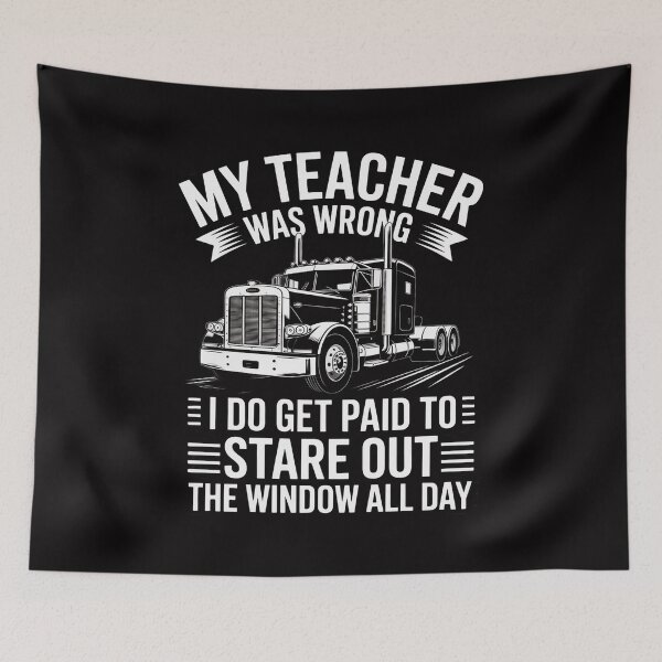 Item preview, Truck Driver Trucker Big Rig Saying Quote Gift designed and sold by teltvitossuilea.