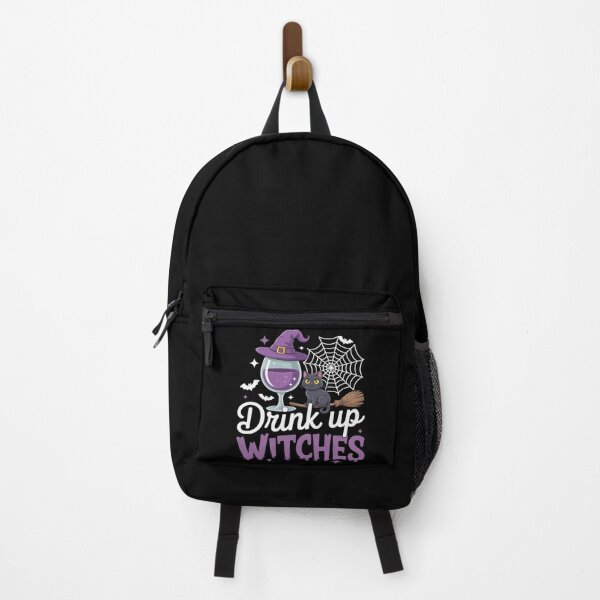 Item preview, Drink Up Witches Funny Halloween Party Vibe for Wine Lovers designed and sold by genkihikki.