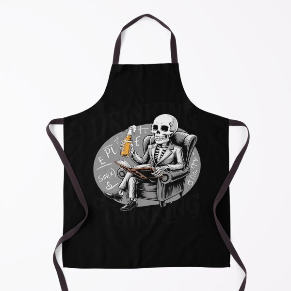 Item preview, Drinking Thinking Mathematics with Bottle Halloween Humor designed and sold by genkihikki.