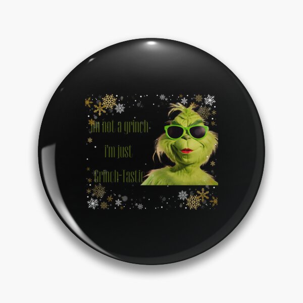 Item preview, Grinch tastic Sticker designed and sold by enamalbjerdekx.