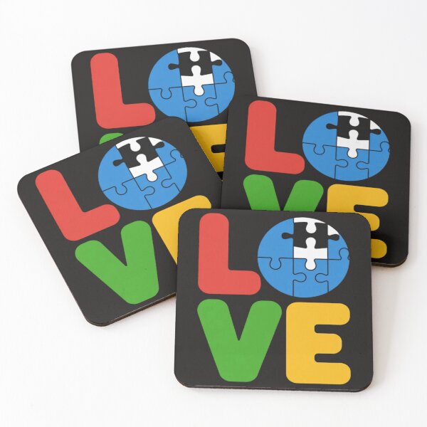 Item preview, Kids Autism Awareness Month Love Blue Puzzle Piece Family designed and sold by MaryTaylor3.