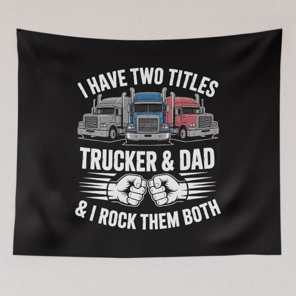 Item preview, Truck Driver Art Dad Trucker Men Truck Driving Lover designed and sold by teltvitossuilea.