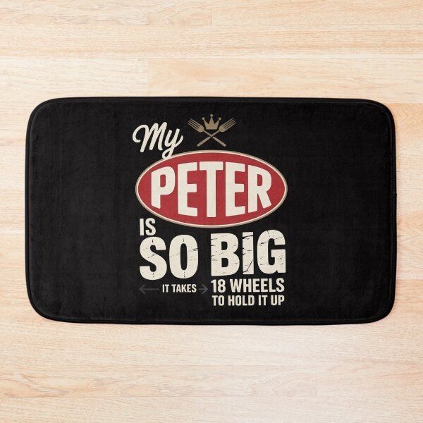 Item preview, Truck Driver - My Peter is So Big Trucker Gift designed and sold by teltvitossuilea.