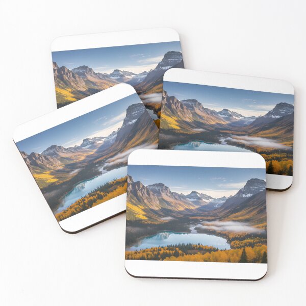 Artikelvorschau, Herbstlandschaft im Glacier-Nationalpark entworfen und verkauft von KristenosNehk.