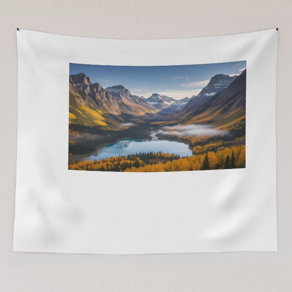 Artikelvorschau, Herbstlandschaft im Glacier-Nationalpark entworfen und verkauft von KristenosNehk.
