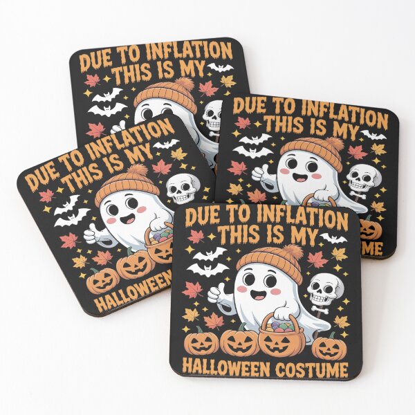 Item preview, Due to Inflation This is My Halloween Costume designed and sold by genkihikki.