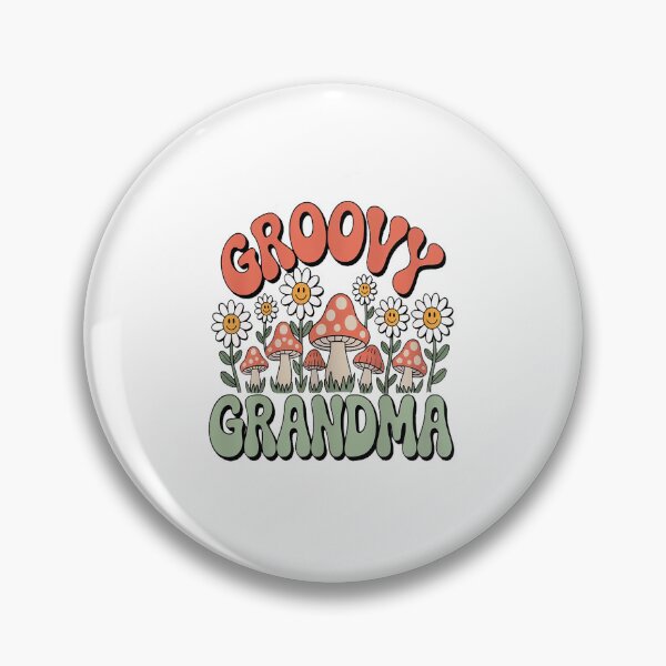 Item preview, Groovy Grandma Floral Hippie Retro Daisy Flower designed and sold by Rrettgison.