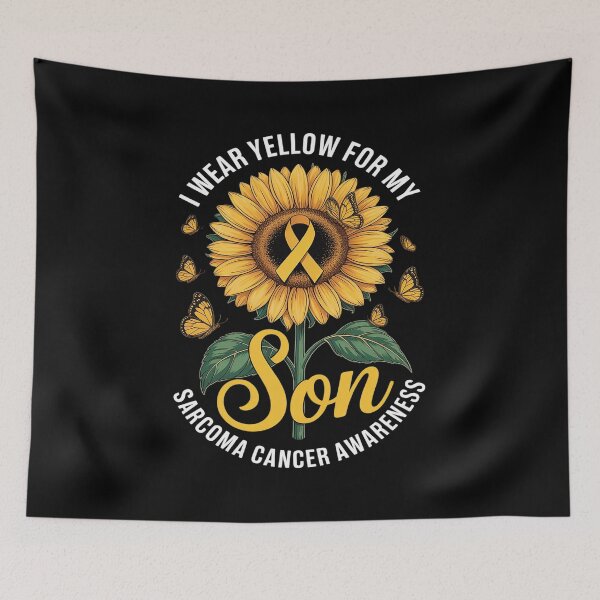 Item preview, I Wear Yellow For Son Sarcoma Cancer Awareness Support designed and sold by Rrettgison.