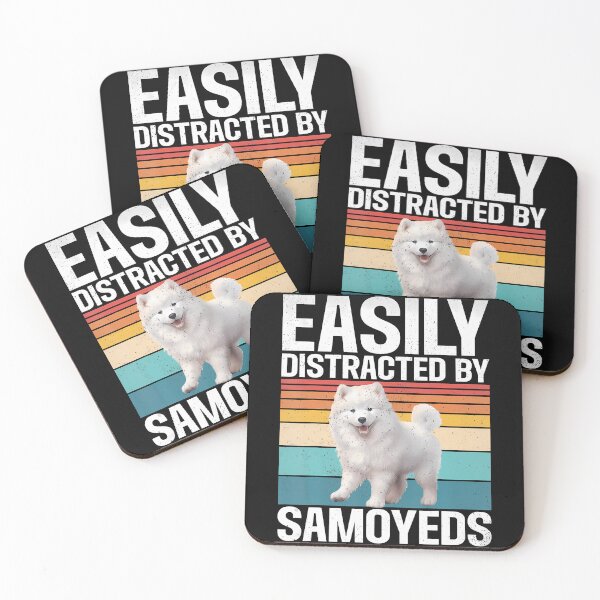 Item preview, Easily Distracted By Samoyeds designed and sold by jayeshainch.