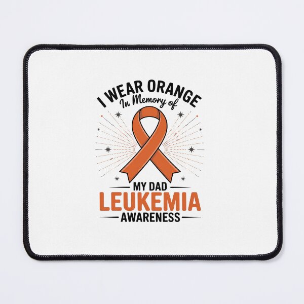 Item preview, I Wear Orange In Memory Of My Dad Leukemia Awareness Ribbons designed and sold by Rrettgison.