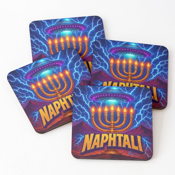 Item preview, Tribe of Naphtali Menorah | Biblical Faith Artwork designed and sold by FFPrints.