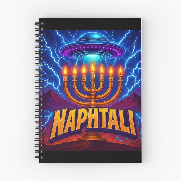 Item preview, Tribe of Naphtali Menorah | Biblical Faith Artwork designed and sold by FFPrints.