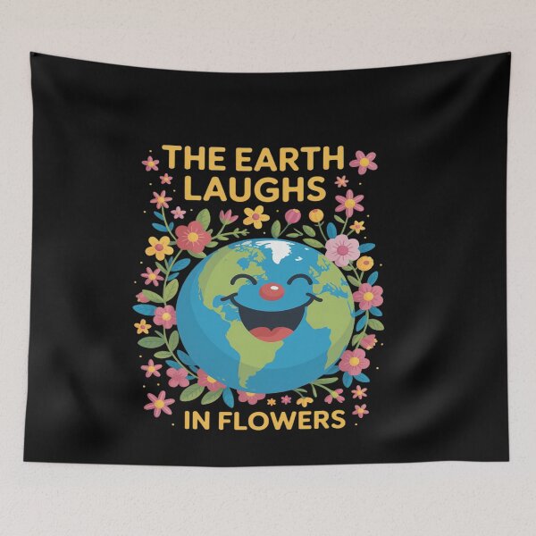 Item preview, Earth Day 2024-the earth laughs in flowers-Happy Earth Day designed and sold by genkihikki.