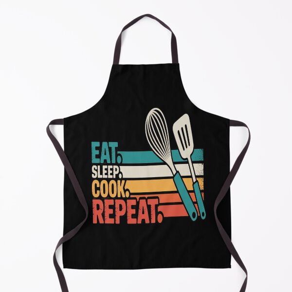 Item preview, Eat Sleep Cook Repeat Cooking Lover designed and sold by genkihikki.