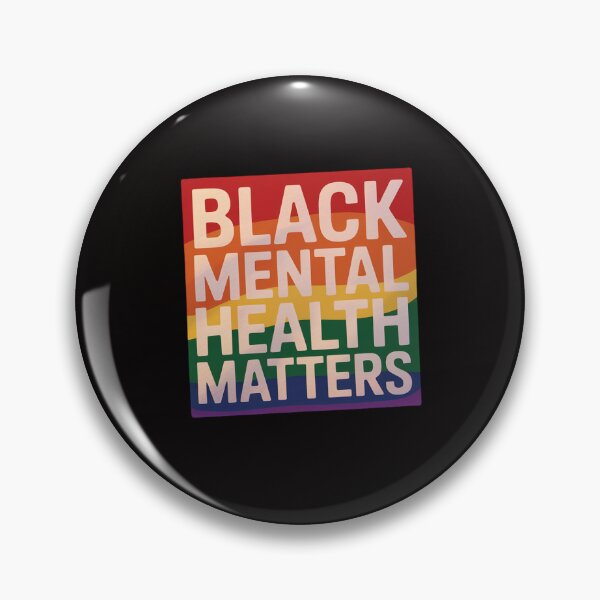 Item preview, Black Mental Health Matters Human Brain Counselor Therapist designed and sold by chaeningplan.