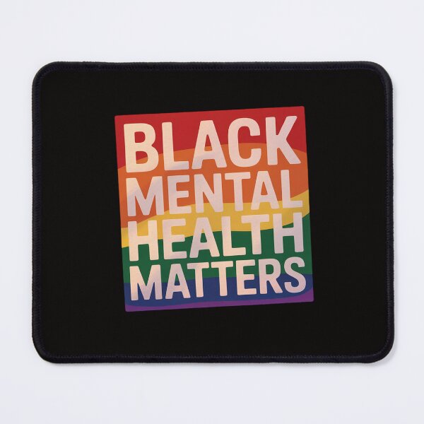 Item preview, Black Mental Health Matters Human Brain Counselor Therapist designed and sold by chaeningplan.