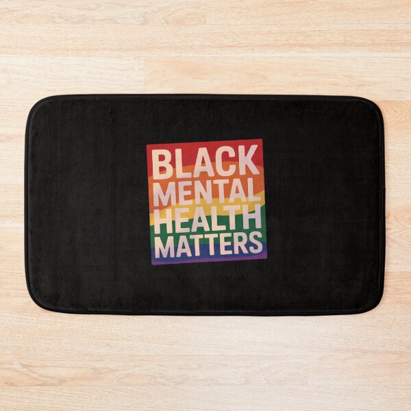 Item preview, Black Mental Health Matters Human Brain Counselor Therapist designed and sold by chaeningplan.