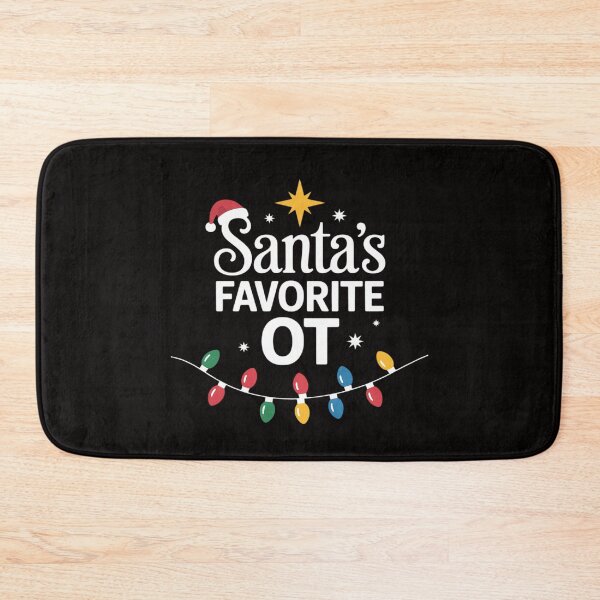 Item preview, Christmas Occupational Therapist therapy Santa's Favorite OT designed and sold by chaeningplan.