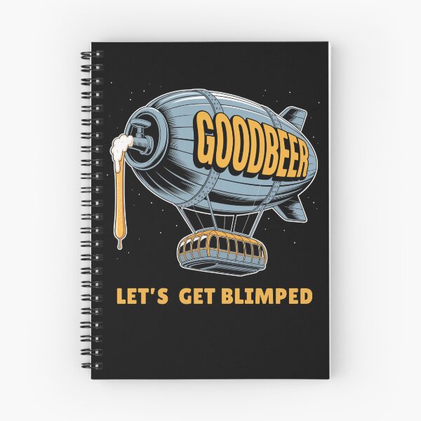 Item preview, GoodBeer Blimp - Aerial Beer Keg designed and sold by Snark Town Tees.