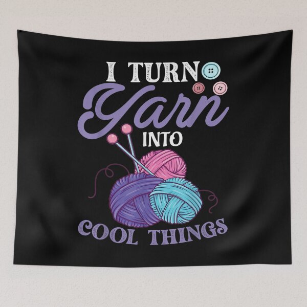 Item preview, I Turn Yarn Into Cool Things Crocheting designed and sold by MarylouErin.